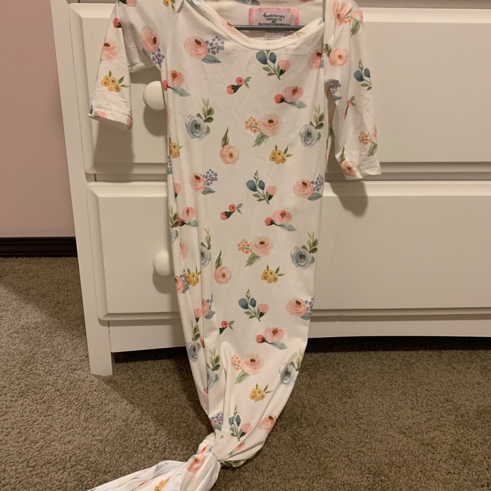 Knotted Baby Gown